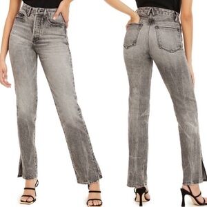 NEW NWT Good American by Khloe Kardashian Good Boy Jeans size 2